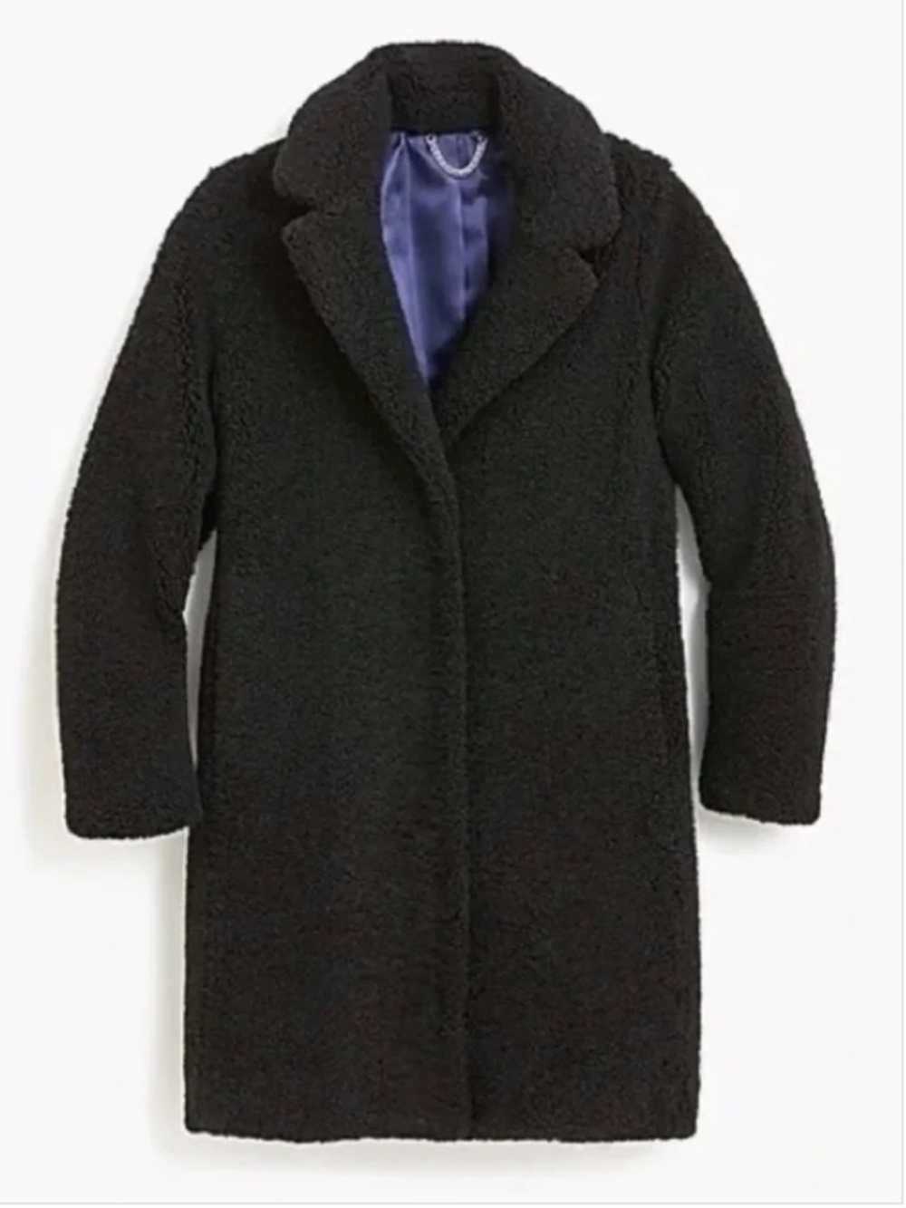 NWT J Crew Teddy Coat